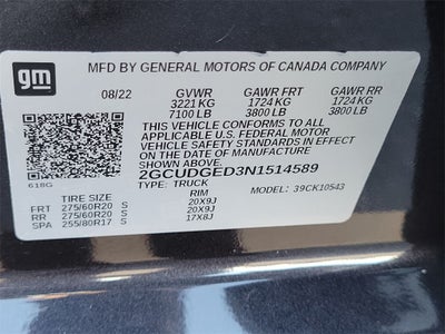 2022 Chevrolet Silverado 1500 LTZ