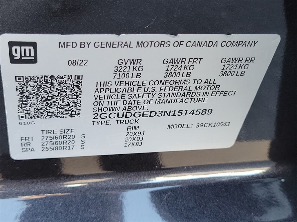 2022 Chevrolet Silverado 1500 LTZ