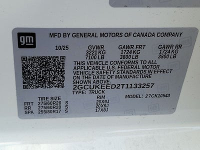 2026 Chevrolet Silverado 1500 RST