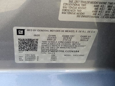 2020 Chevrolet Silverado 1500 RST