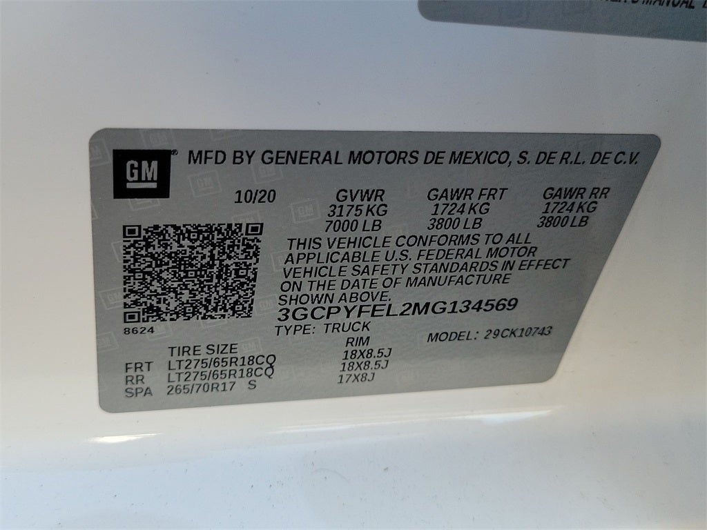 2021 Chevrolet Silverado 1500 LT Trail Boss