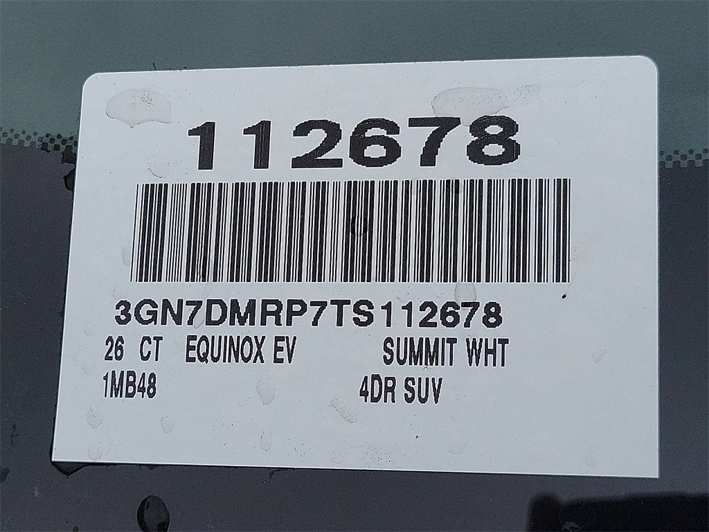 2026 Chevrolet Equinox Ev LT