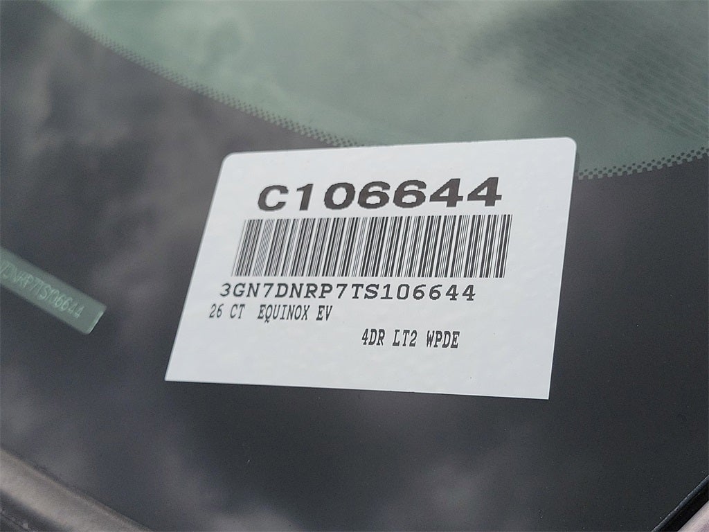 2026 Chevrolet Equinox Ev LT