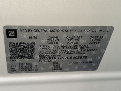 2020 Chevrolet Blazer RS