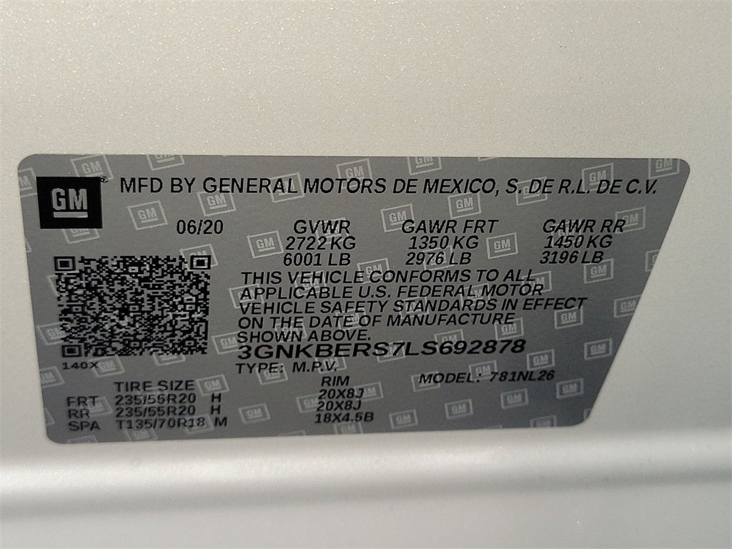 2020 Chevrolet Blazer RS