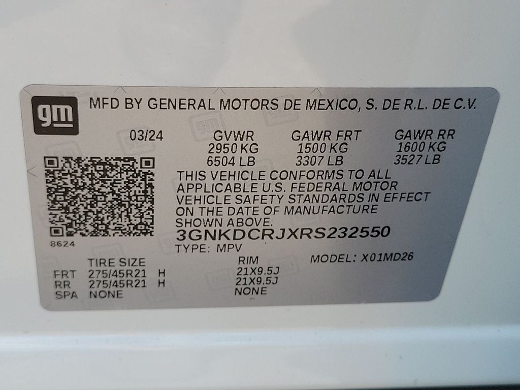 2024 Chevrolet Blazer Ev RS