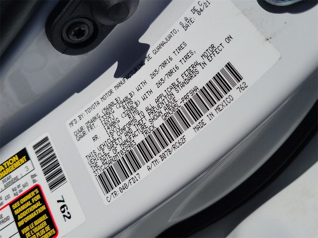 2021 Toyota Tacoma TRD Off-Road