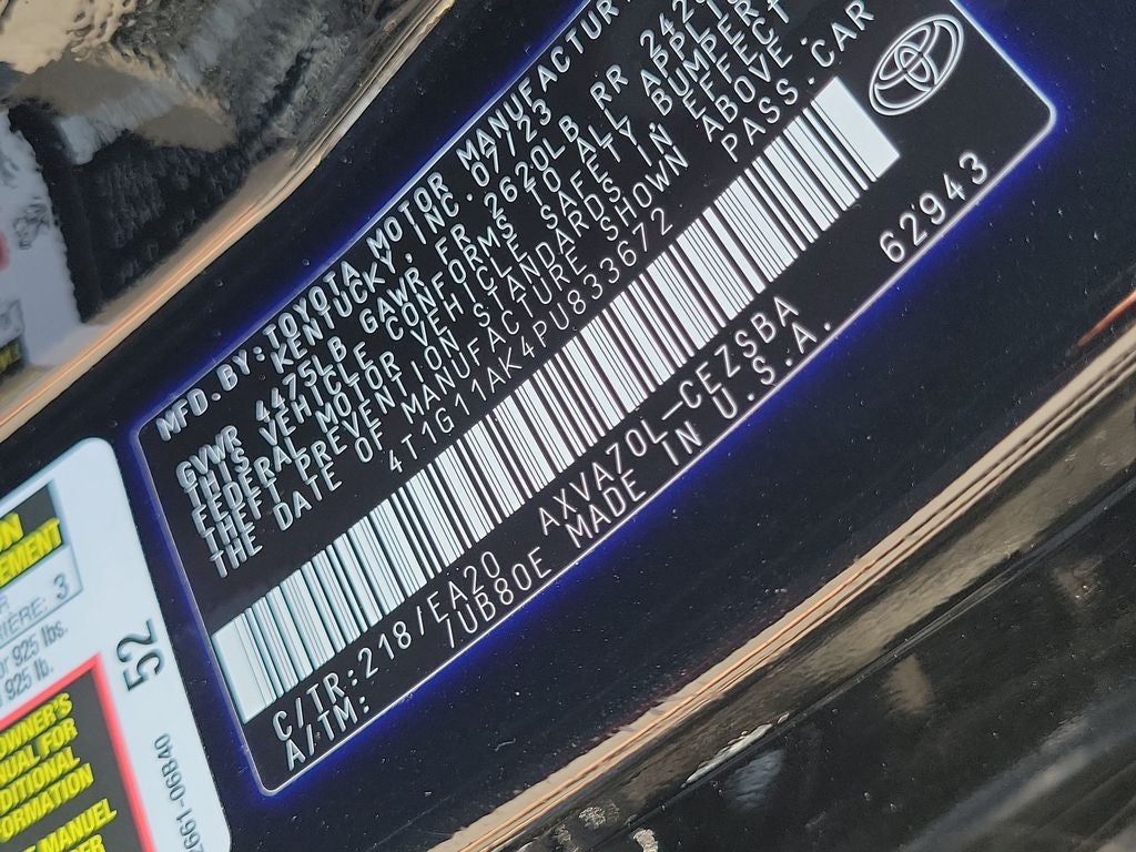 2023 Toyota Camry SE