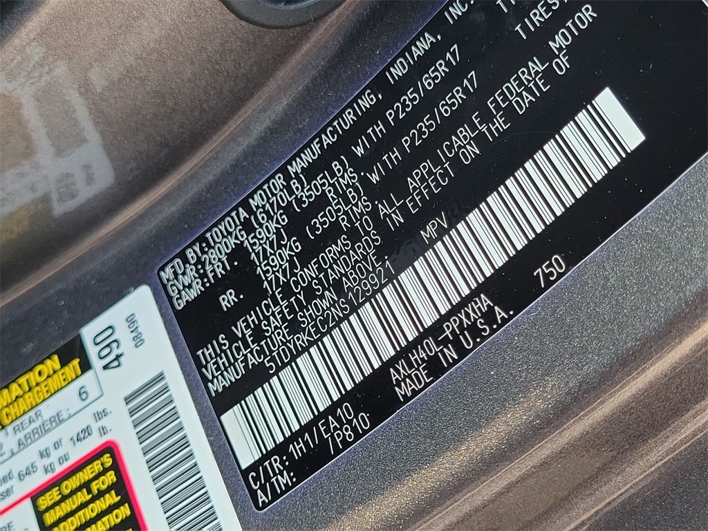 2022 Toyota Sienna XLE