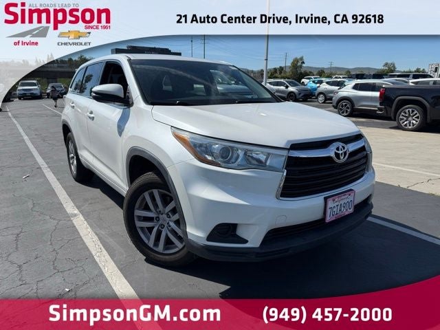 2015 Toyota Highlander LE V6