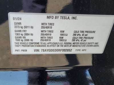 2024 Tesla Model Y Long Range