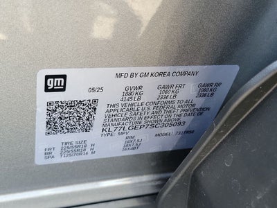 2025 Chevrolet Trax 1RS