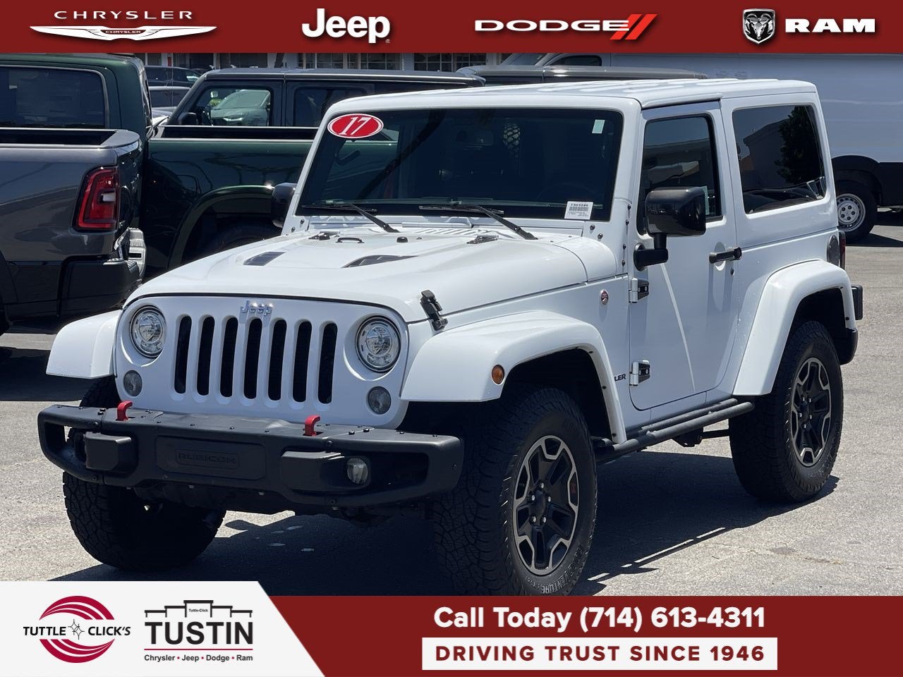 2017 Jeep Wrangler Rubicon Hard Rock