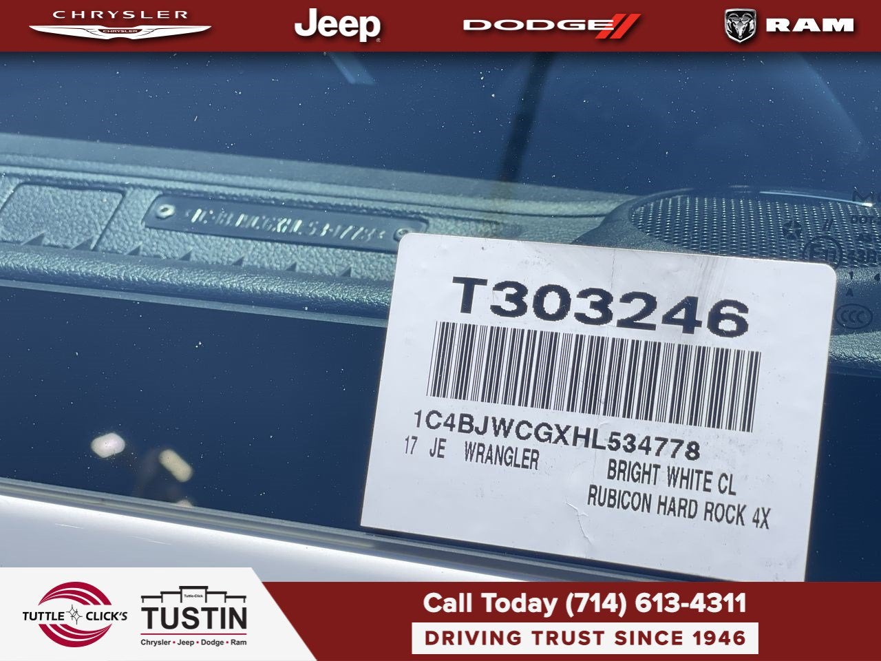 2017 Jeep Wrangler Rubicon Hard Rock