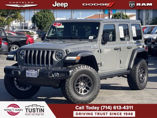 2022 Jeep Wrangler Unlimited High Tide 4x4