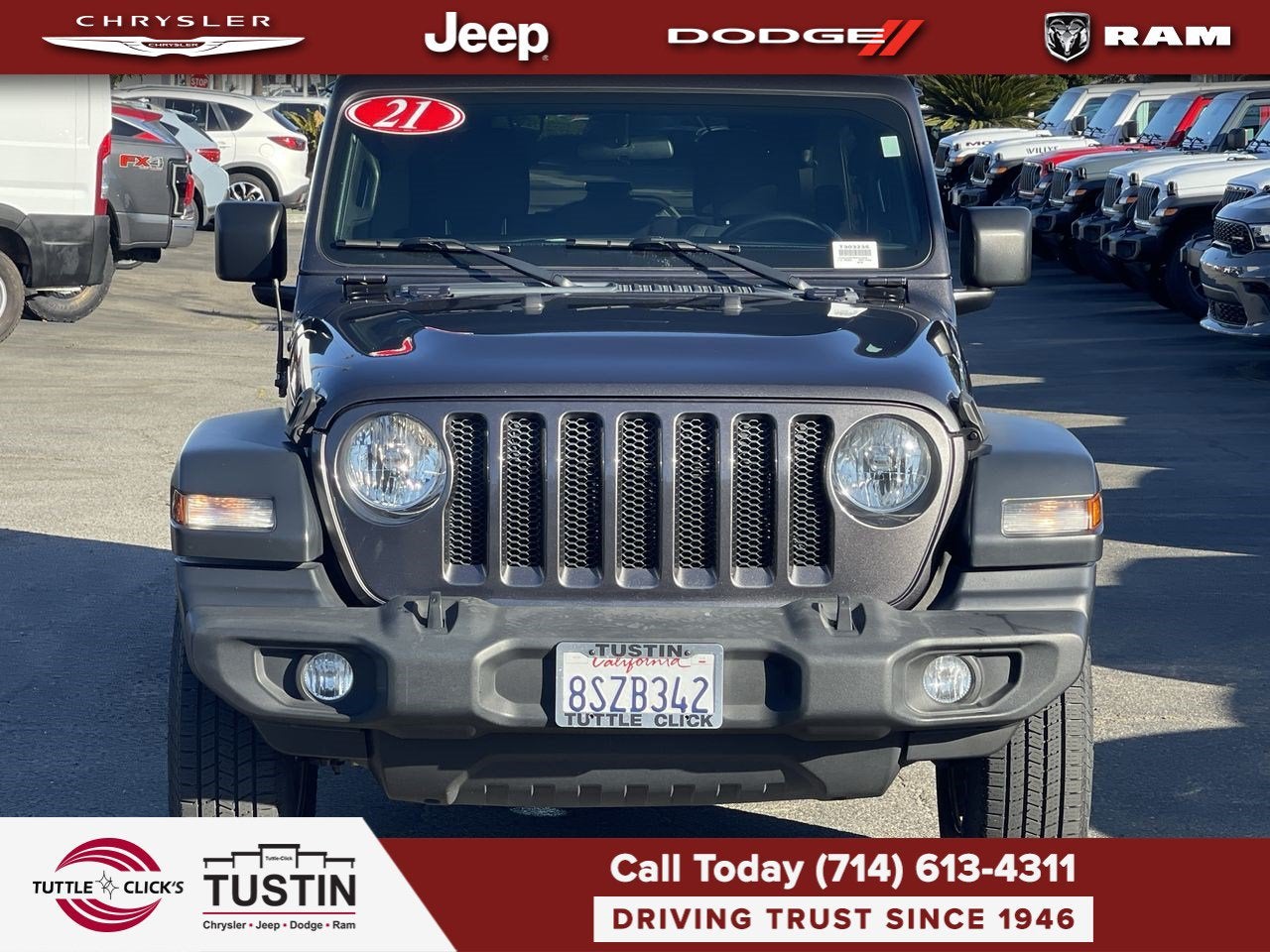 2021 Jeep Wrangler Unlimited Sport S