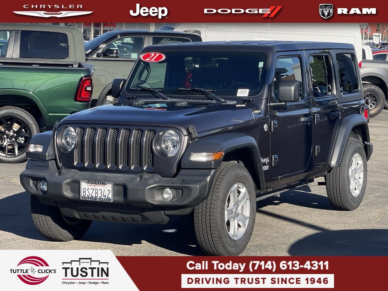 2021 Jeep Wrangler Unlimited Sport S