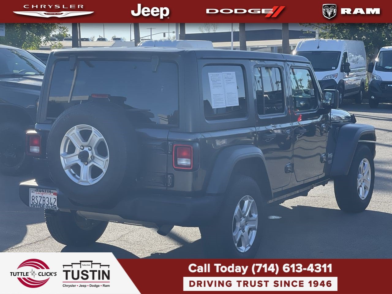 2021 Jeep Wrangler Unlimited Sport S