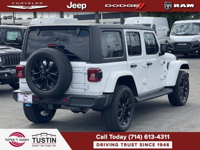 2023 Jeep Wrangler 4xe Sahara 4x4