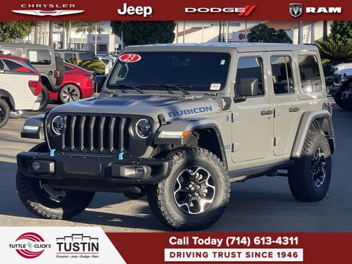 2023 Jeep Wrangler 4xe Rubicon 4x4