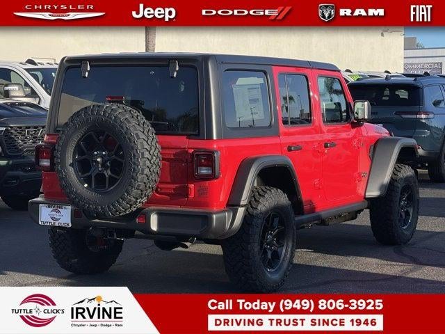 2026 Jeep Wrangler WRANGLER 4-DOOR WILLYS
