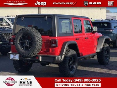 2026 Jeep Wrangler WRANGLER 4-DOOR WILLYS