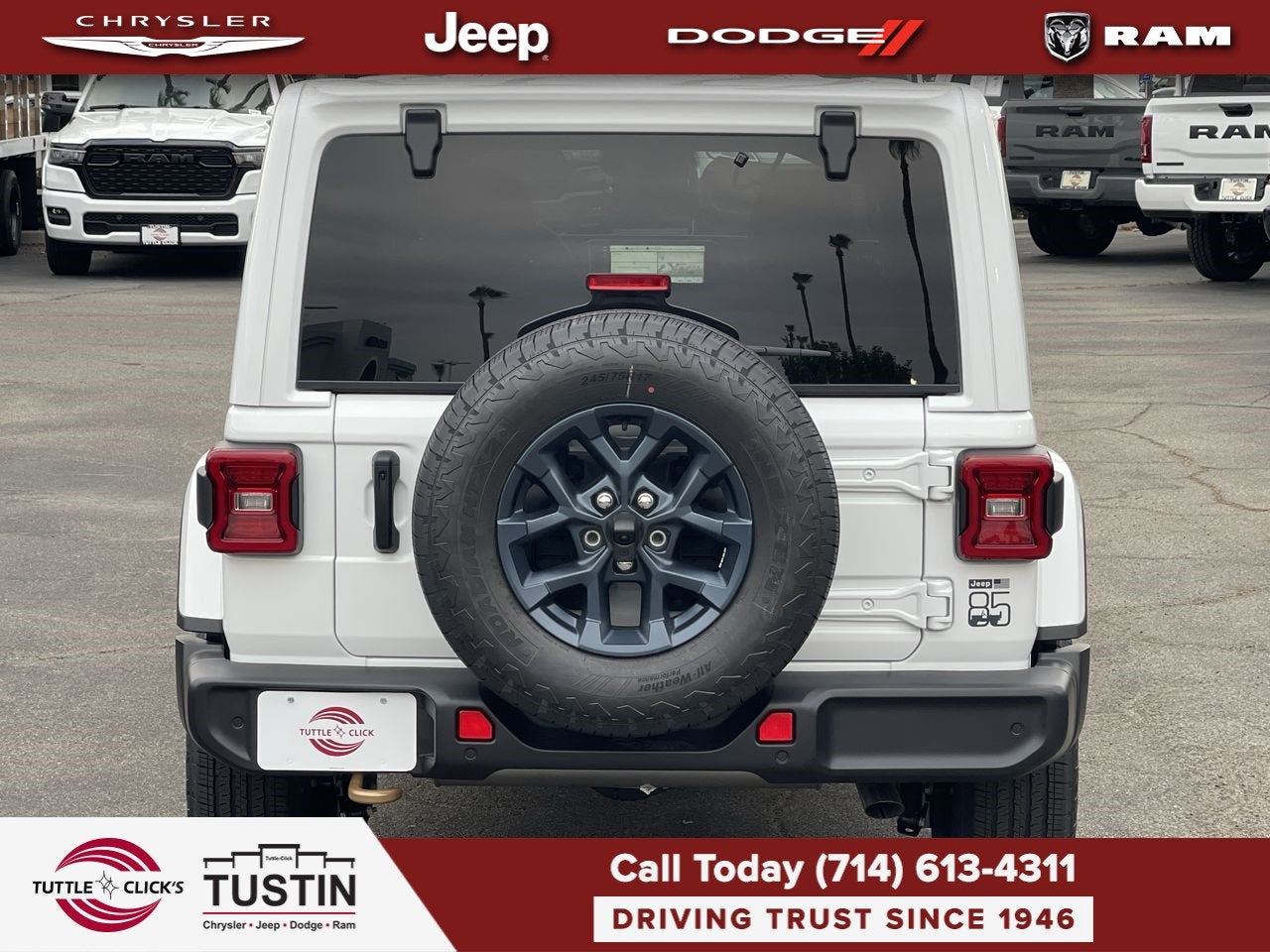2026 Jeep Wrangler WRANGLER 4-DOOR 85TH ANNIVERSARY EDITION