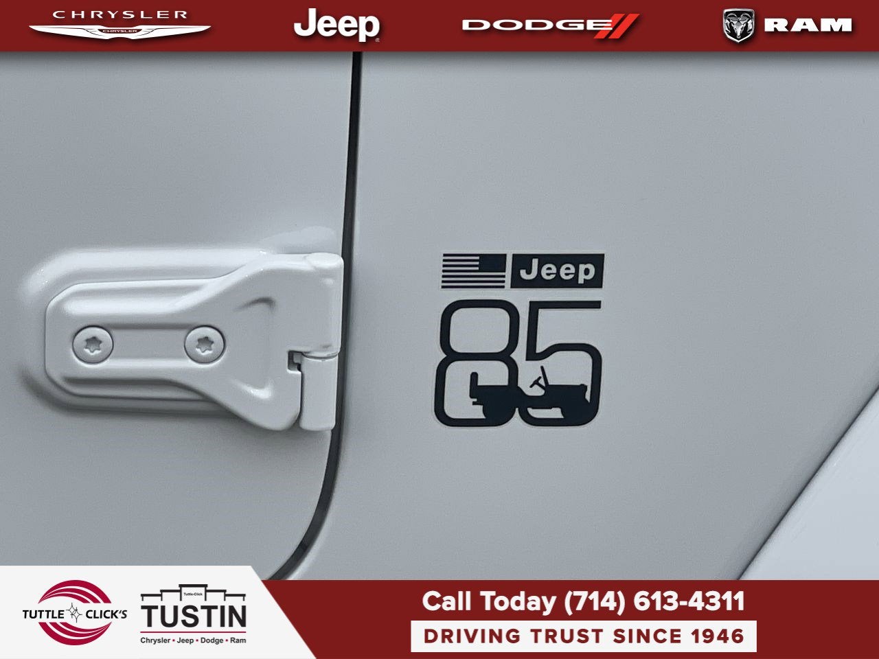 2026 Jeep Wrangler WRANGLER 4-DOOR 85TH ANNIVERSARY EDITION