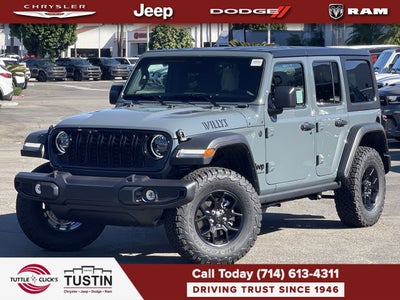 2026 Jeep Wrangler WRANGLER 4-DOOR WILLYS