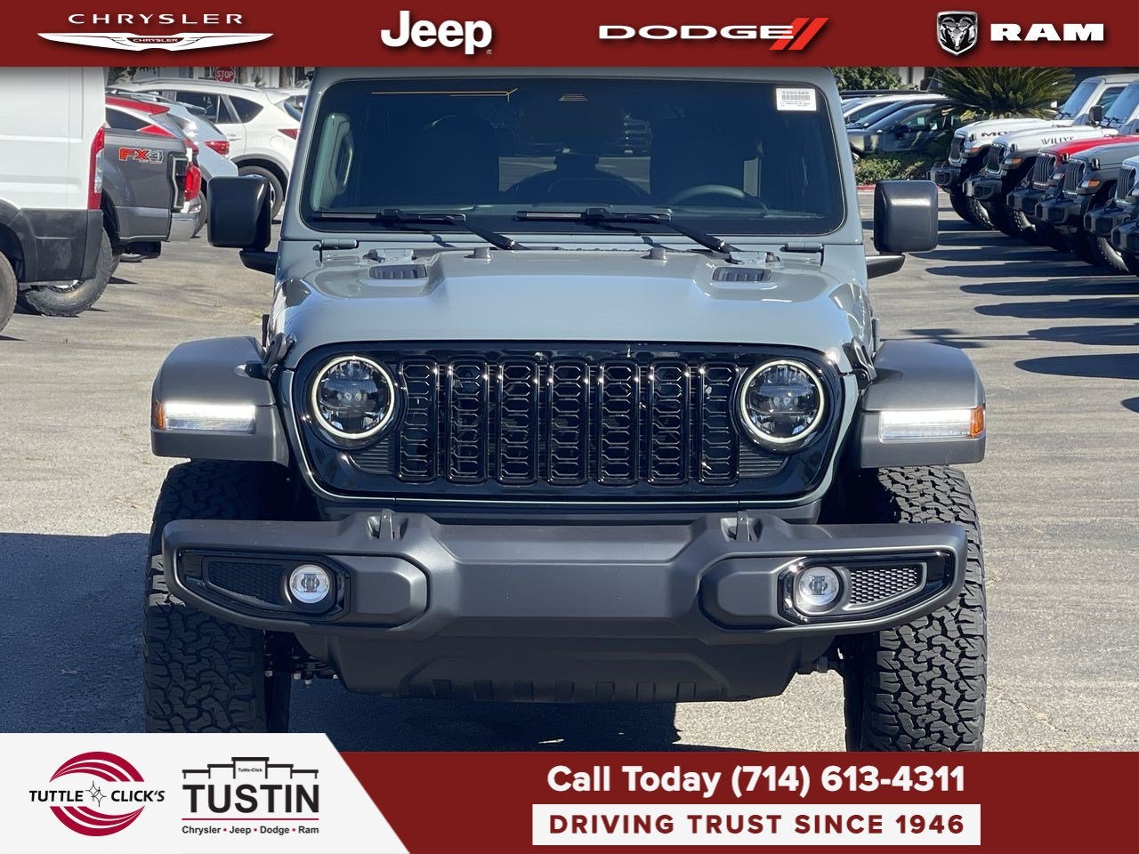 2026 Jeep Wrangler WRANGLER 4-DOOR WILLYS