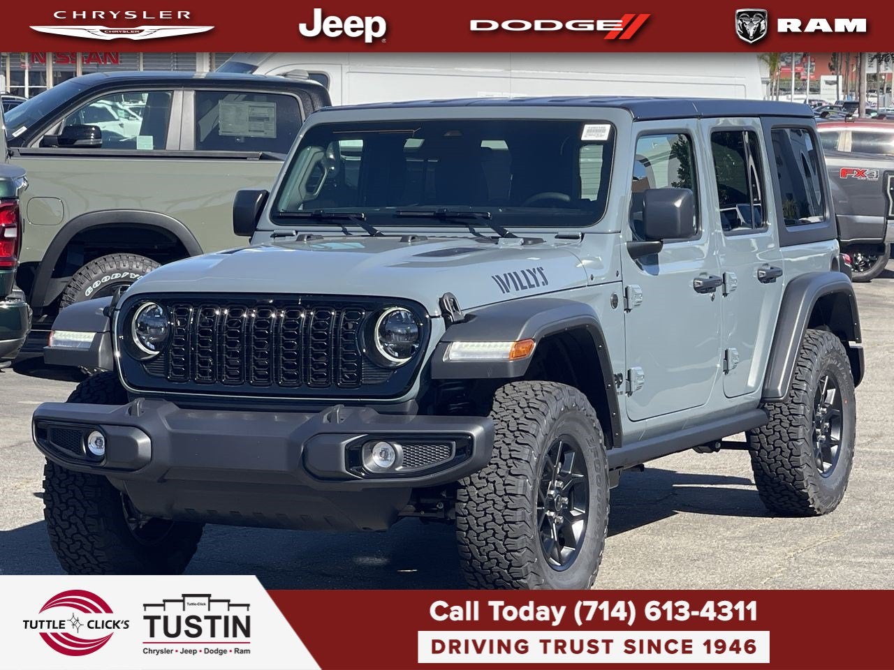 2026 Jeep Wrangler WRANGLER 4-DOOR WILLYS