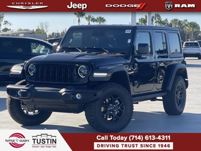 2026 Jeep Wrangler WRANGLER 4-DOOR WILLYS