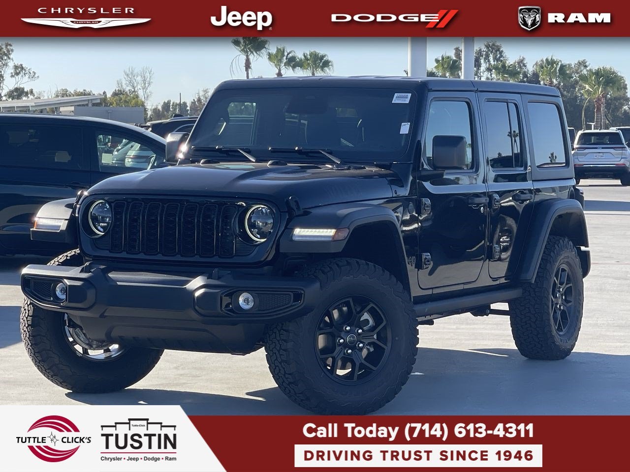 2026 Jeep Wrangler WRANGLER 4-DOOR WILLYS