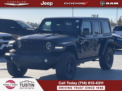 2026 Jeep Wrangler WRANGLER 4-DOOR WILLYS