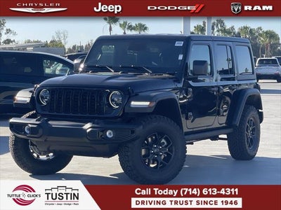 2026 Jeep Wrangler WRANGLER 4-DOOR WILLYS
