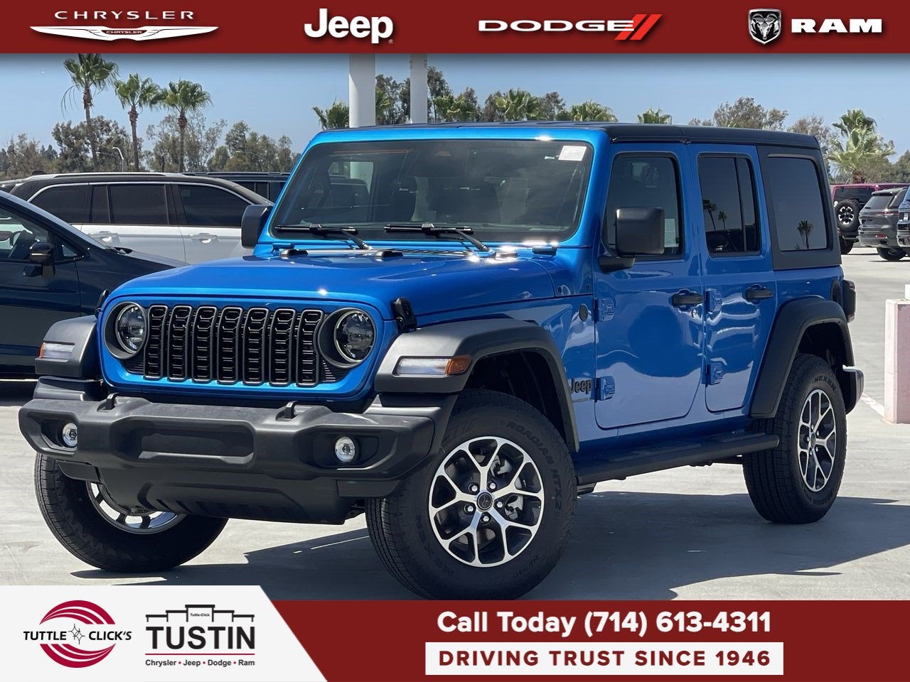 2026 Jeep Wrangler WRANGLER 4-DOOR SPORT S