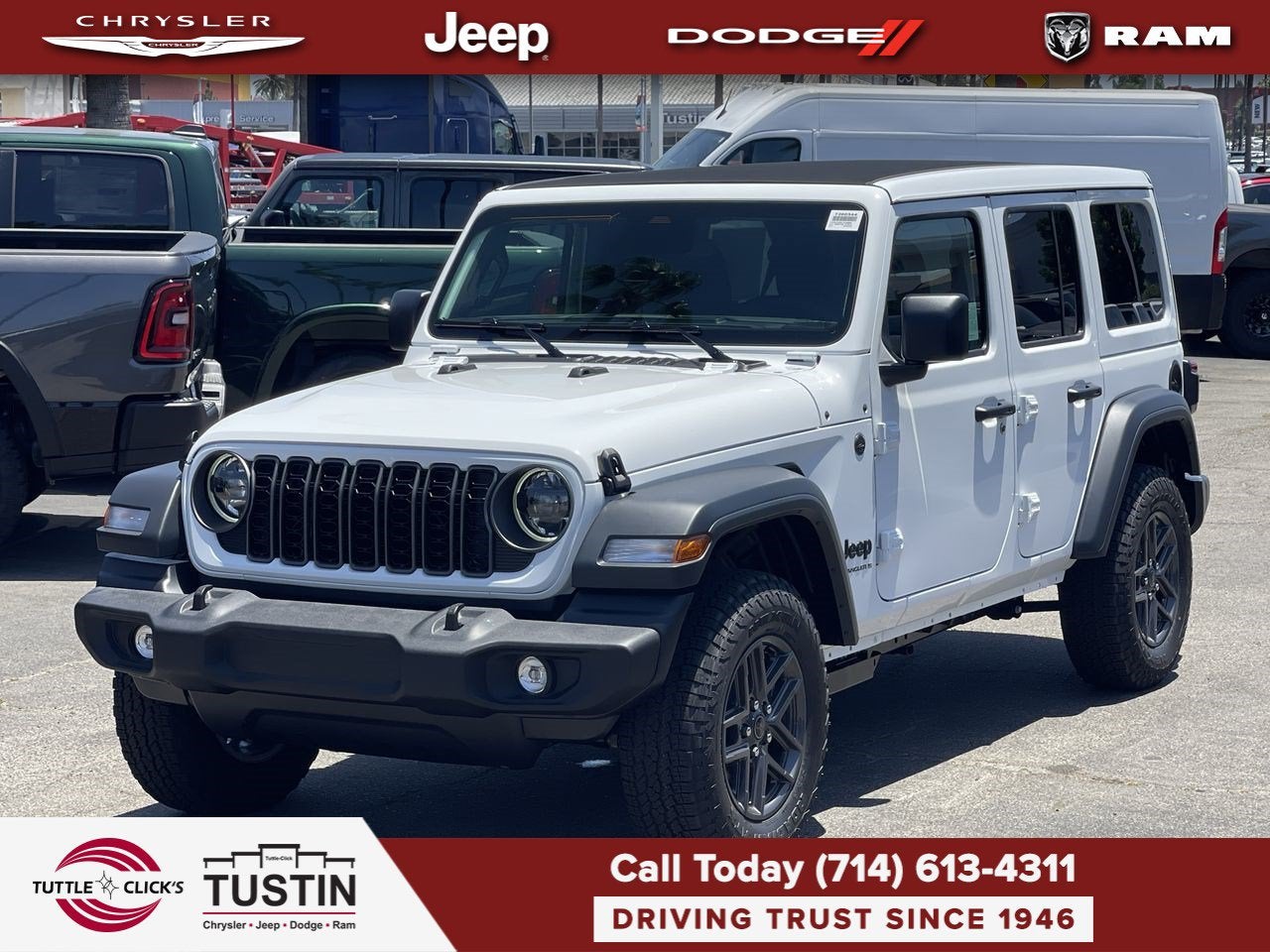 2026 Jeep Wrangler WRANGLER 4-DOOR SPORT S
