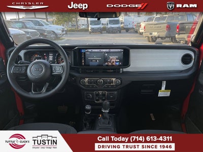 2026 Jeep Wrangler WRANGLER 4-DOOR SPORT S