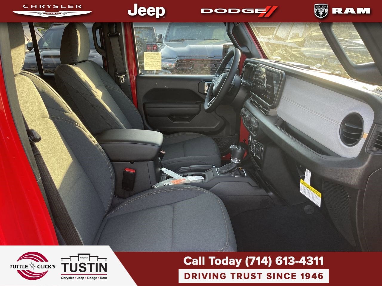 2026 Jeep Wrangler WRANGLER 4-DOOR SPORT S
