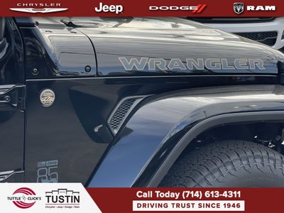 2026 Jeep Wrangler WRANGLER 4-DOOR 85TH ANNIVERSARY EDITION