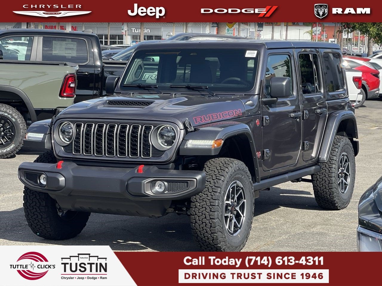 2026 Jeep Wrangler WRANGLER 4-DOOR RUBICON