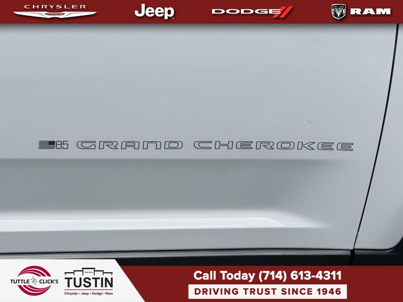 2026 Jeep Grand Cherokee 85th Anniversary Edition