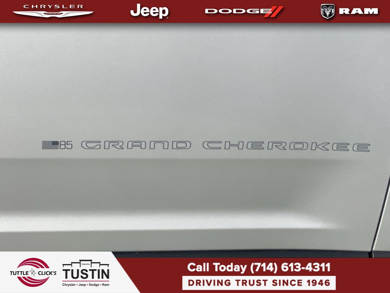 2026 Jeep Grand Cherokee 85th Anniversary Edition