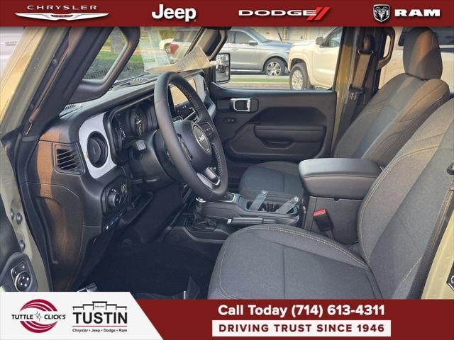 2025 Jeep Wrangler 4xe WRANGLER 4-DOOR SPORT S 4xe