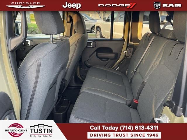 2025 Jeep Wrangler 4xe WRANGLER 4-DOOR SPORT S 4xe