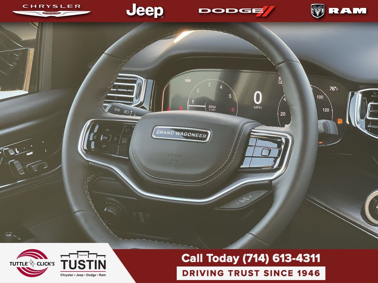 2026 Jeep Grand Wagoneer GRAND WAGONEER L SUMMIT OBSIDIAN 4X4