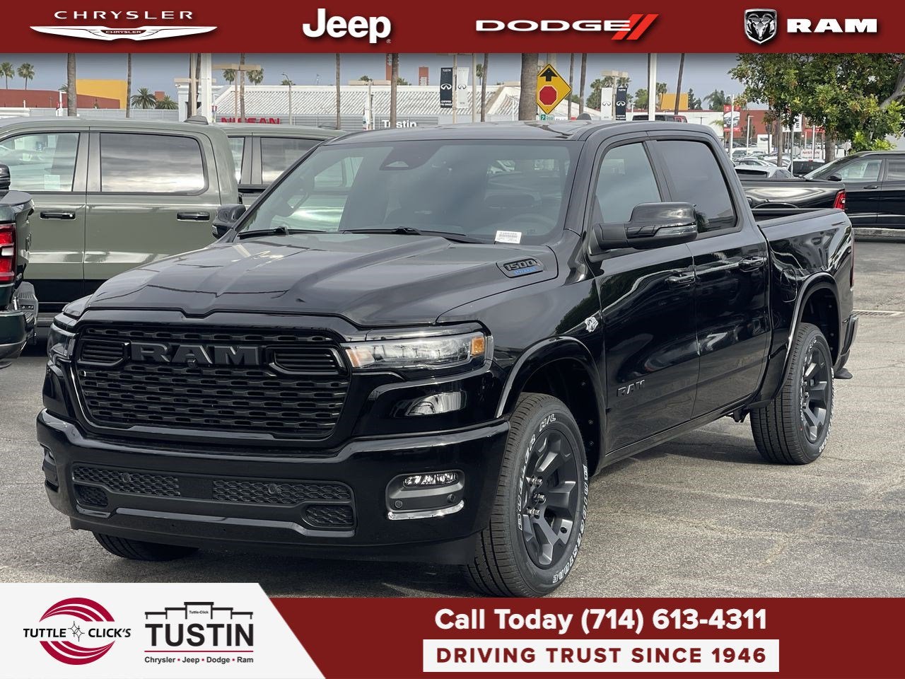2026 RAM 1500 RAM 1500 BIG HORN CREW CAB 4X2 5'7' BOX