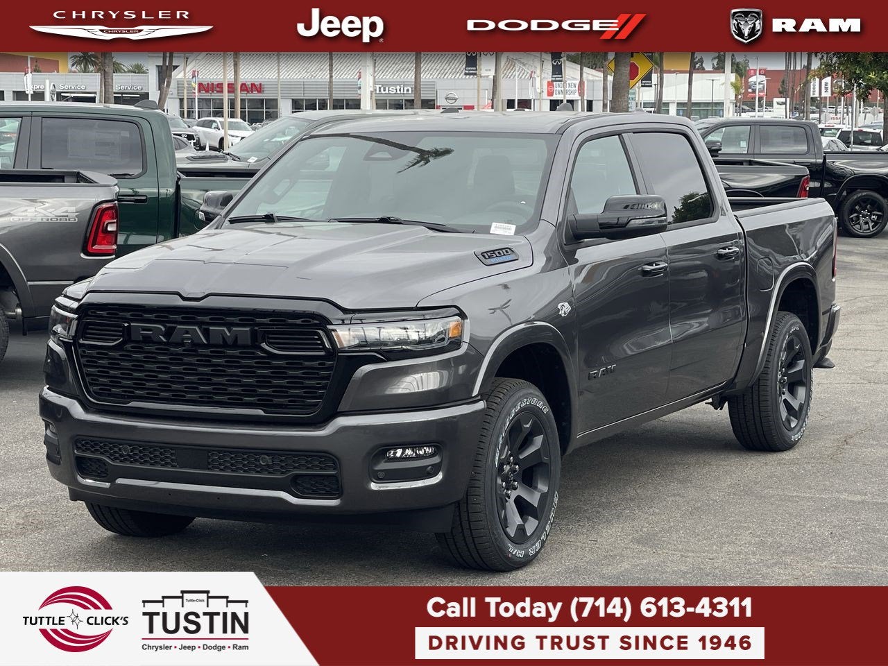 2026 RAM 1500 RAM 1500 BIG HORN CREW CAB 4X4 5'7' BOX