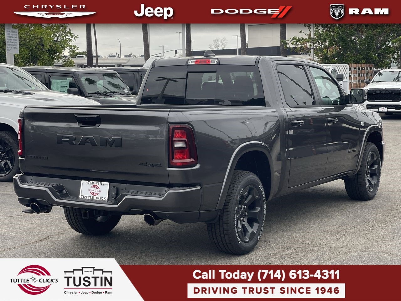 2026 RAM 1500 RAM 1500 BIG HORN CREW CAB 4X4 5'7' BOX