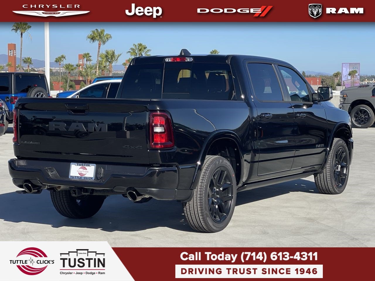 2026 RAM 1500 RAM 1500 LARAMIE CREW CAB 4X4 5'7' BOX